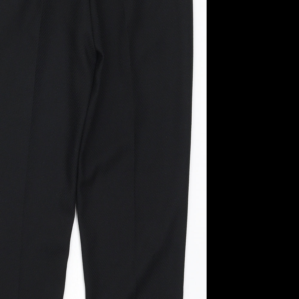 Dorothy Perkins Womens Black   Cropped Trousers Size 12 L25 in