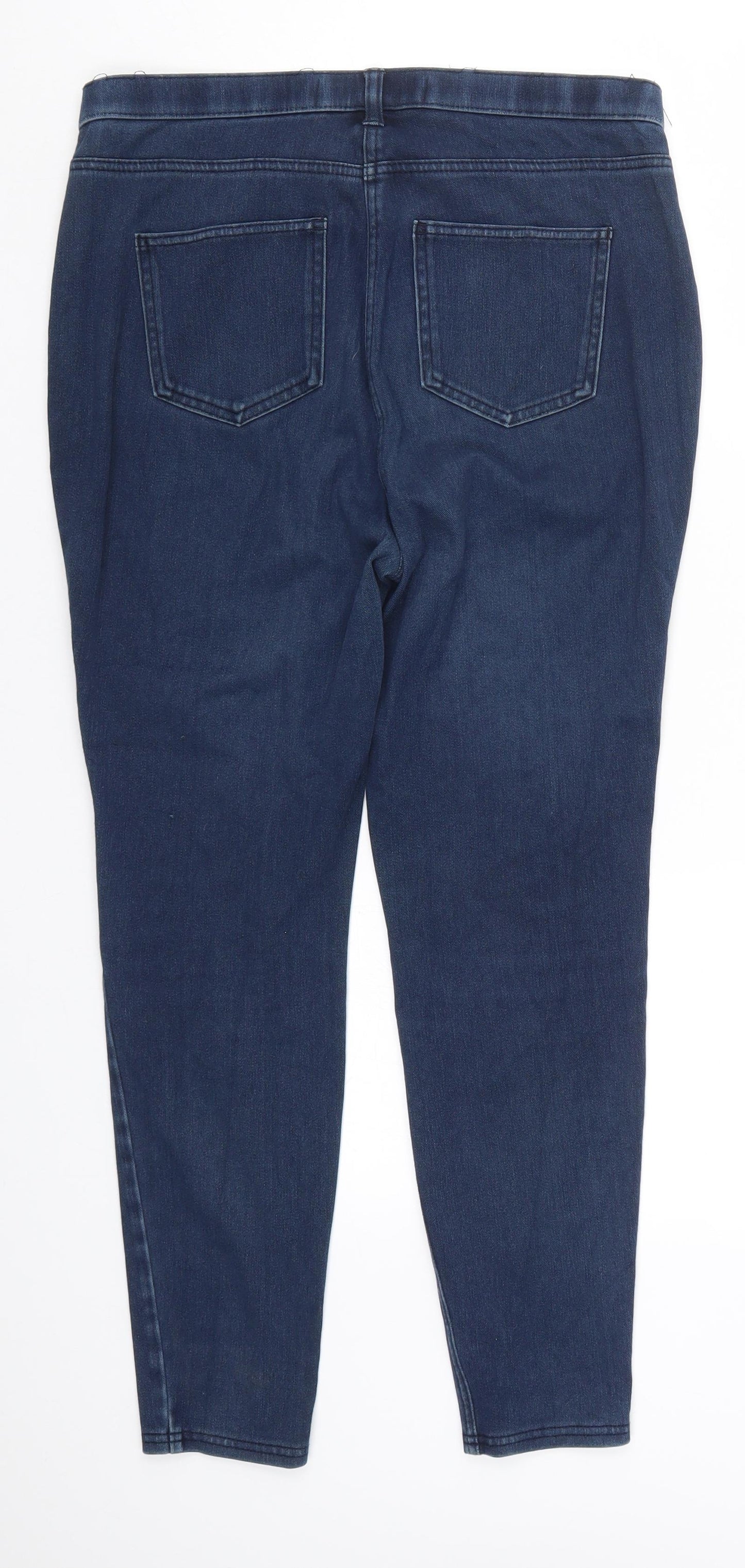 NEXT Womens Blue  Denim Jegging Jeans Size 18 L25 in