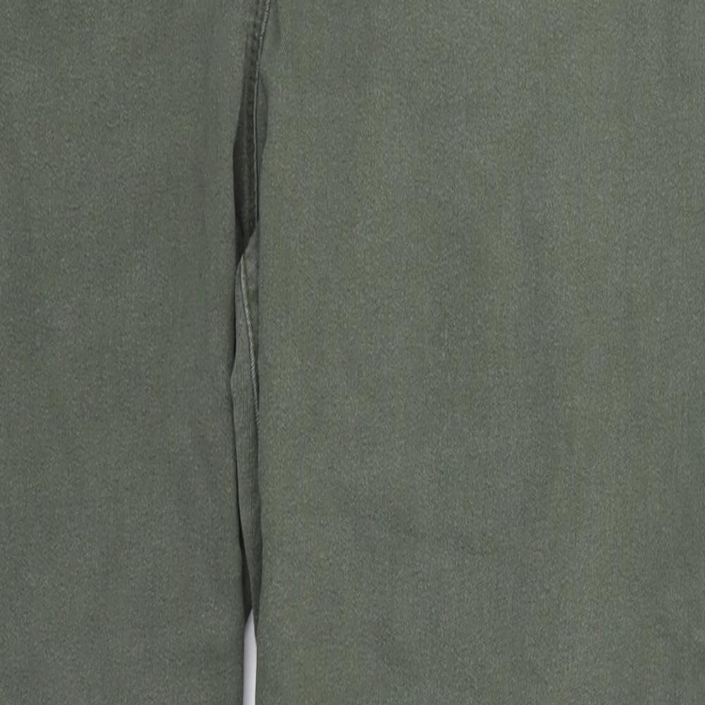 George Womens Green  Denim Skinny Jeans Size 16 L26.5 in
