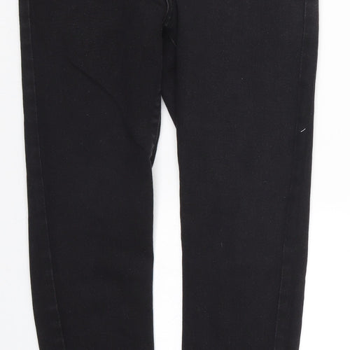 Denim Co Womens Black  Denim Skinny Jeans Size 14 L27 in