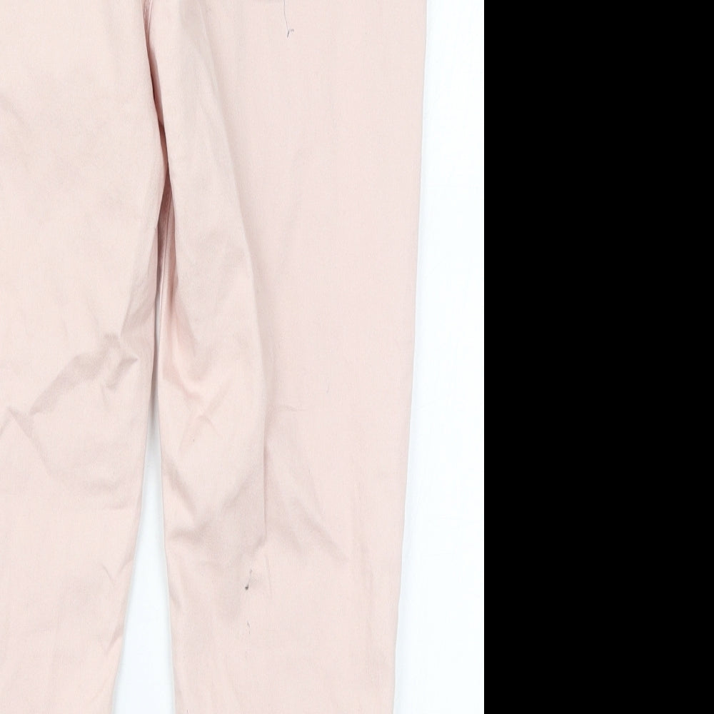 Dorothy Perkins Womens Pink  Denim Jegging Jeans Size 10 L22 in