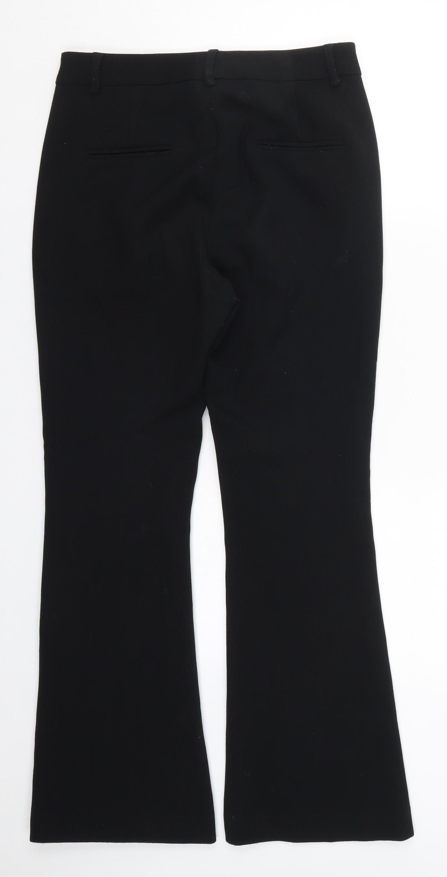 Marks and Spencer Womens Black   Trousers  Size 8 L27.5 in