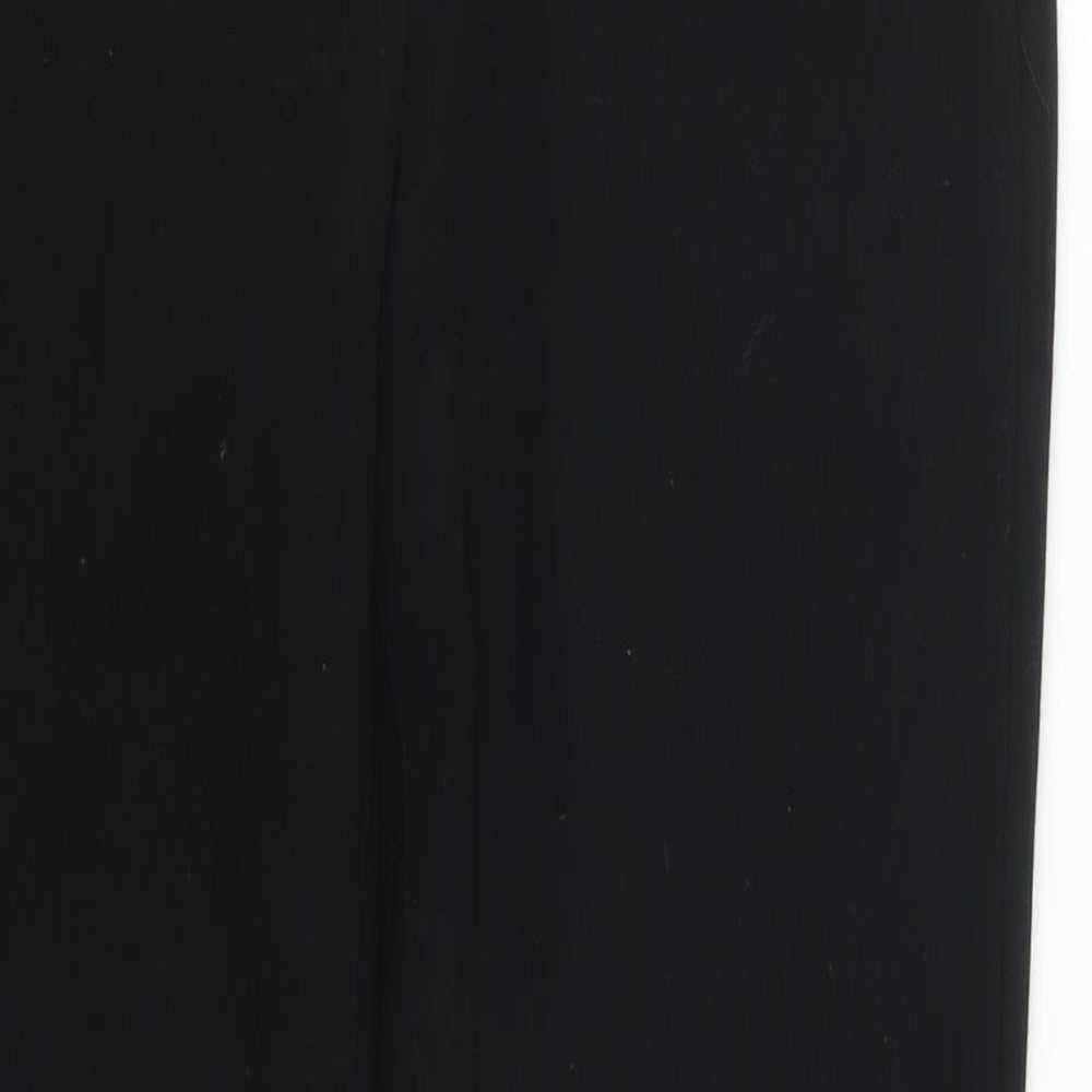 Marks and Spencer Womens Black   Trousers  Size 8 L27.5 in