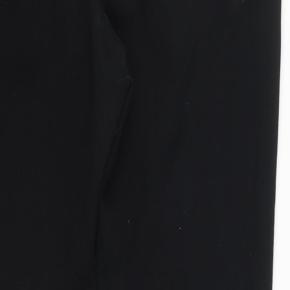 Marks and Spencer Womens Black   Trousers  Size 8 L27.5 in