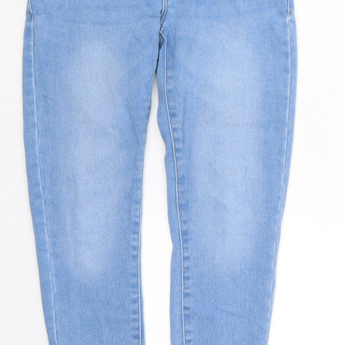Denim Co Womens Blue  Denim Skinny Jeans Size 10 L28 in
