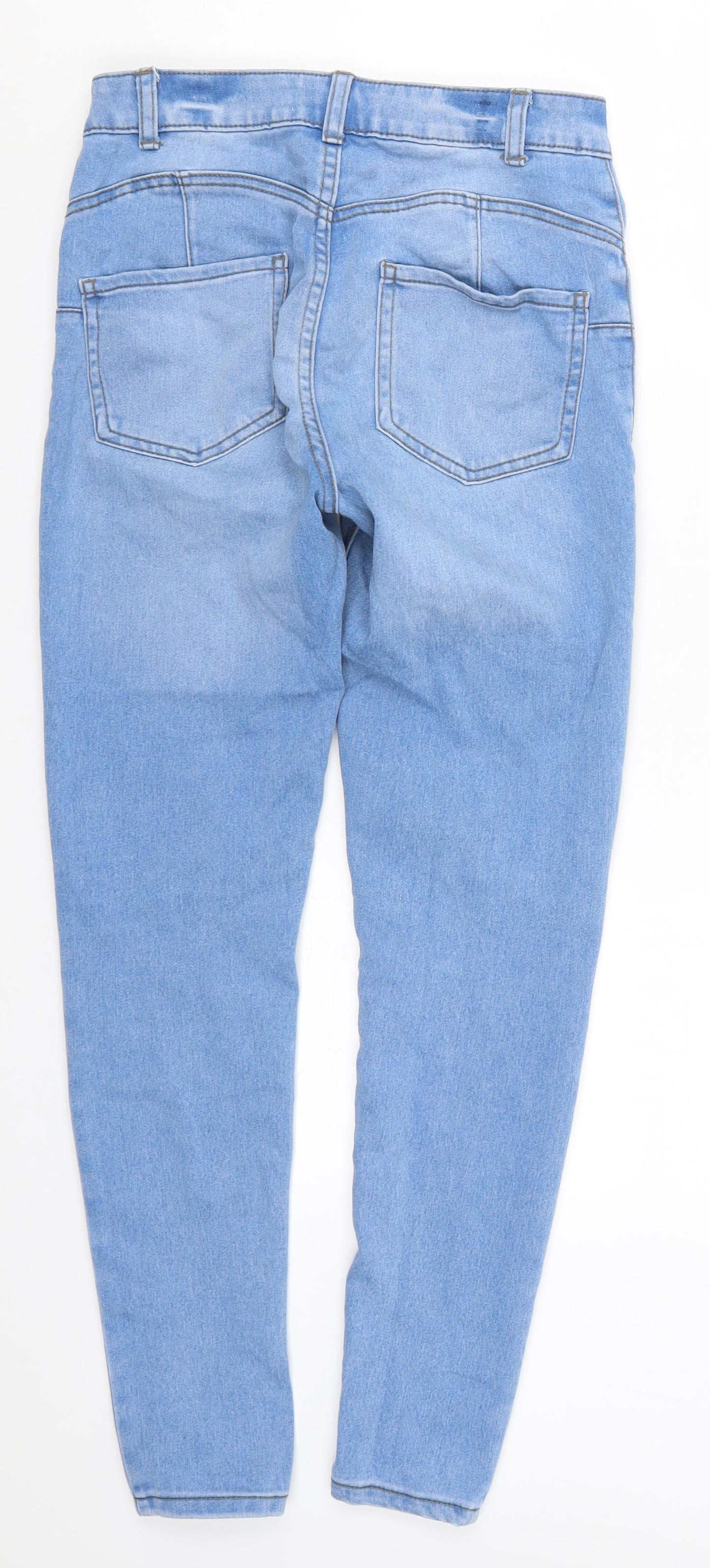 Denim Co Womens Blue  Denim Skinny Jeans Size 10 L28 in