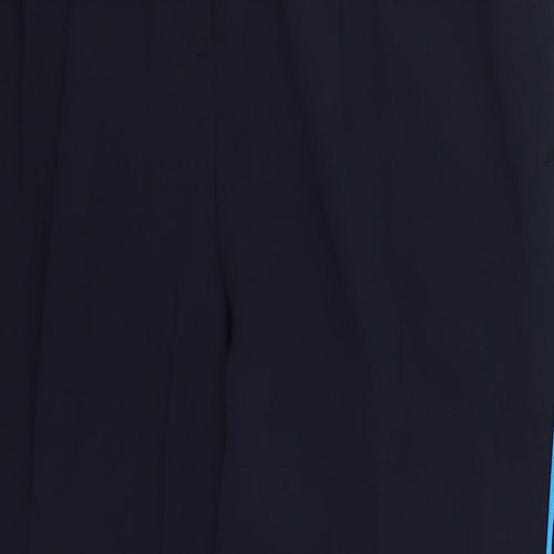 Topshop Womens Blue   Trousers  Size 14 L26.5 in