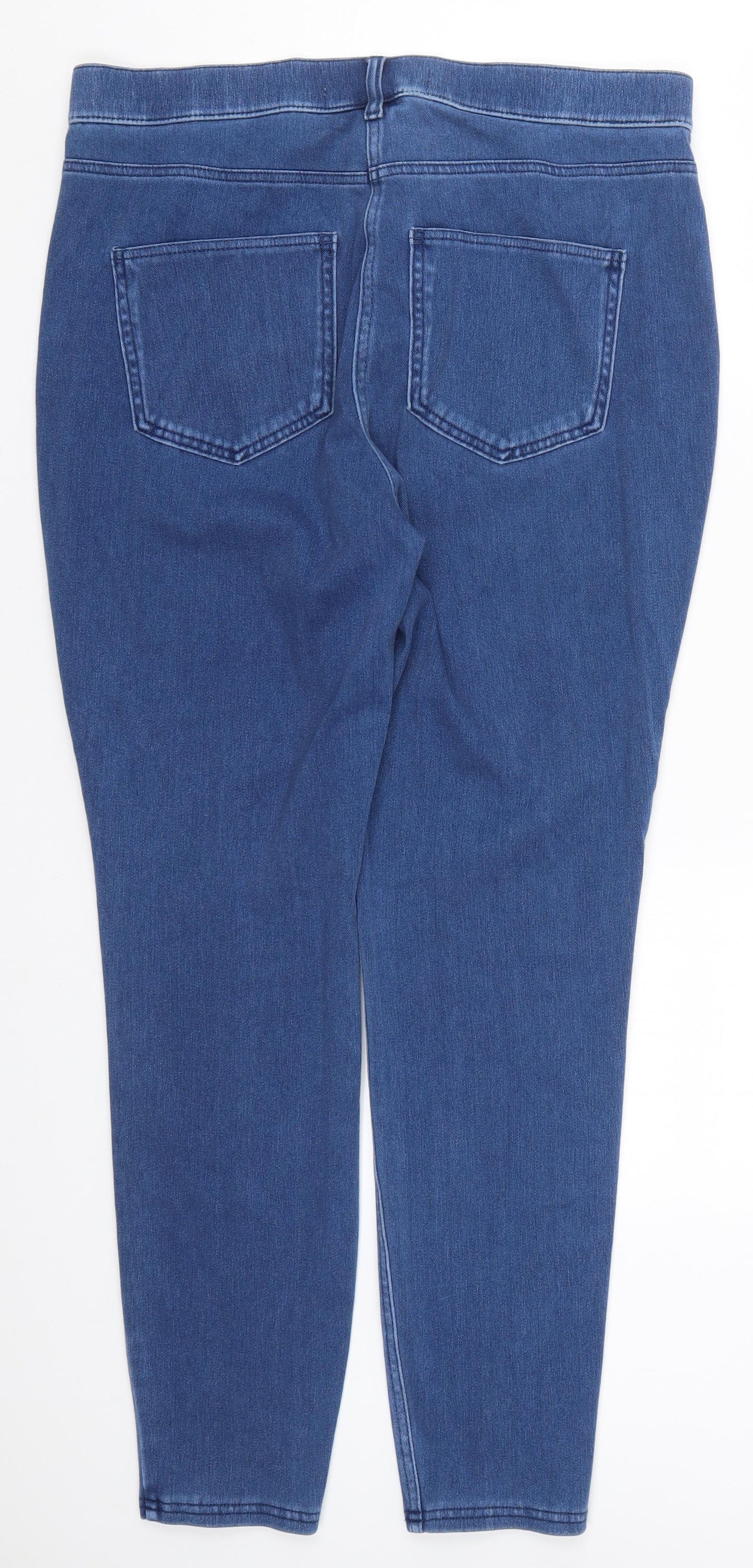 NEXT Womens Blue  Denim Jegging Jeans Size 16 L28 in