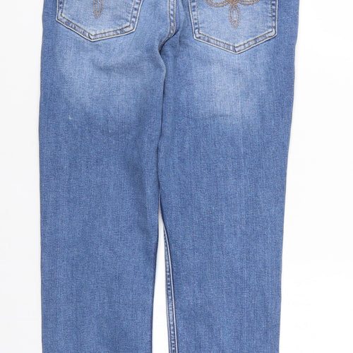 Ted Baker Womens Blue  Denim Straight Jeans Size 26 in L25 in