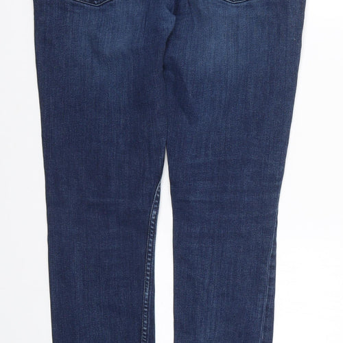 Topman Mens Blue  Denim Skinny Jeans Size 32 L32 in