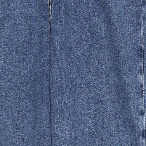 Denim Co Womens Blue  Denim Tapered Jeans Size 12 L27 in