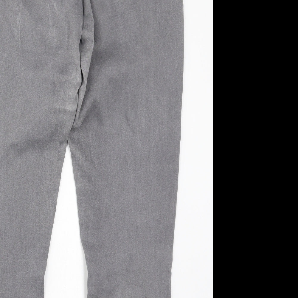 George Womens Grey  Denim Jegging Jeans Size 16 L28 in