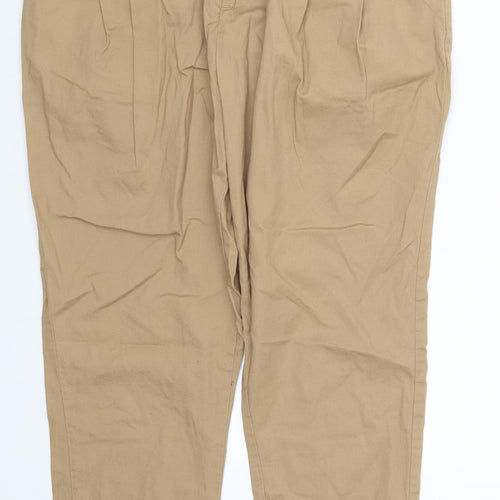 Blend Womens Brown   Trousers  Size 10 L26 in