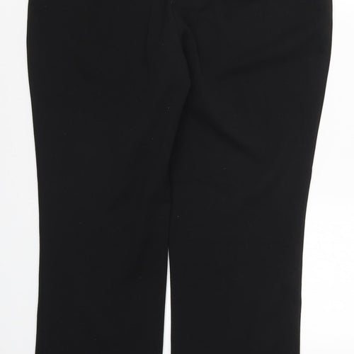 Marks and Spencer Womens Black   Trousers  Size 14 L29 in
