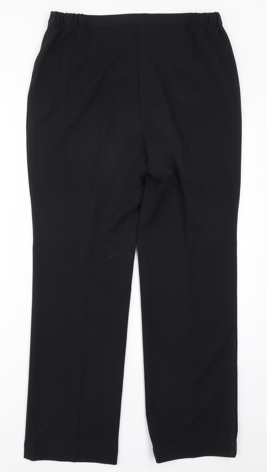 Marks and Spencer Womens Black   Trousers  Size 12 L28.5 in