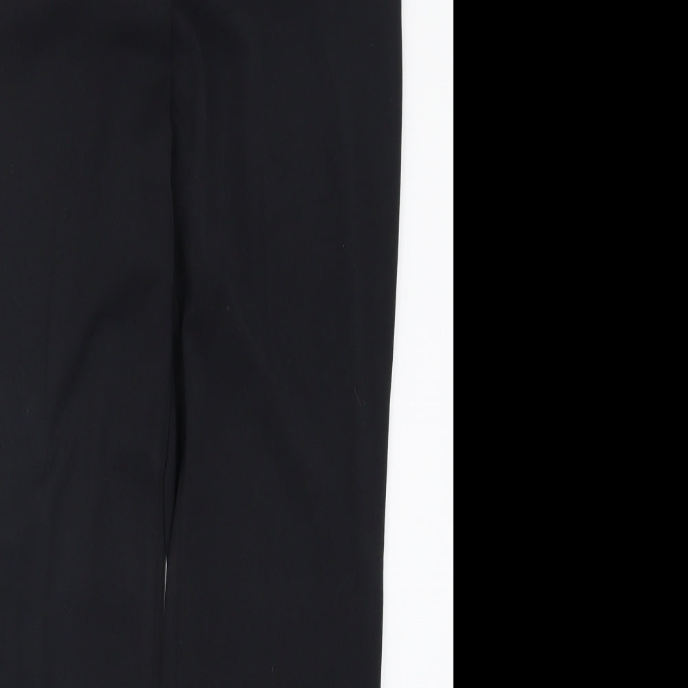 Marks and Spencer Womens Black   Trousers  Size 12 L28.5 in
