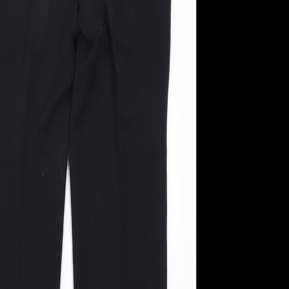 Marks and Spencer Womens Black   Trousers  Size 12 L28.5 in