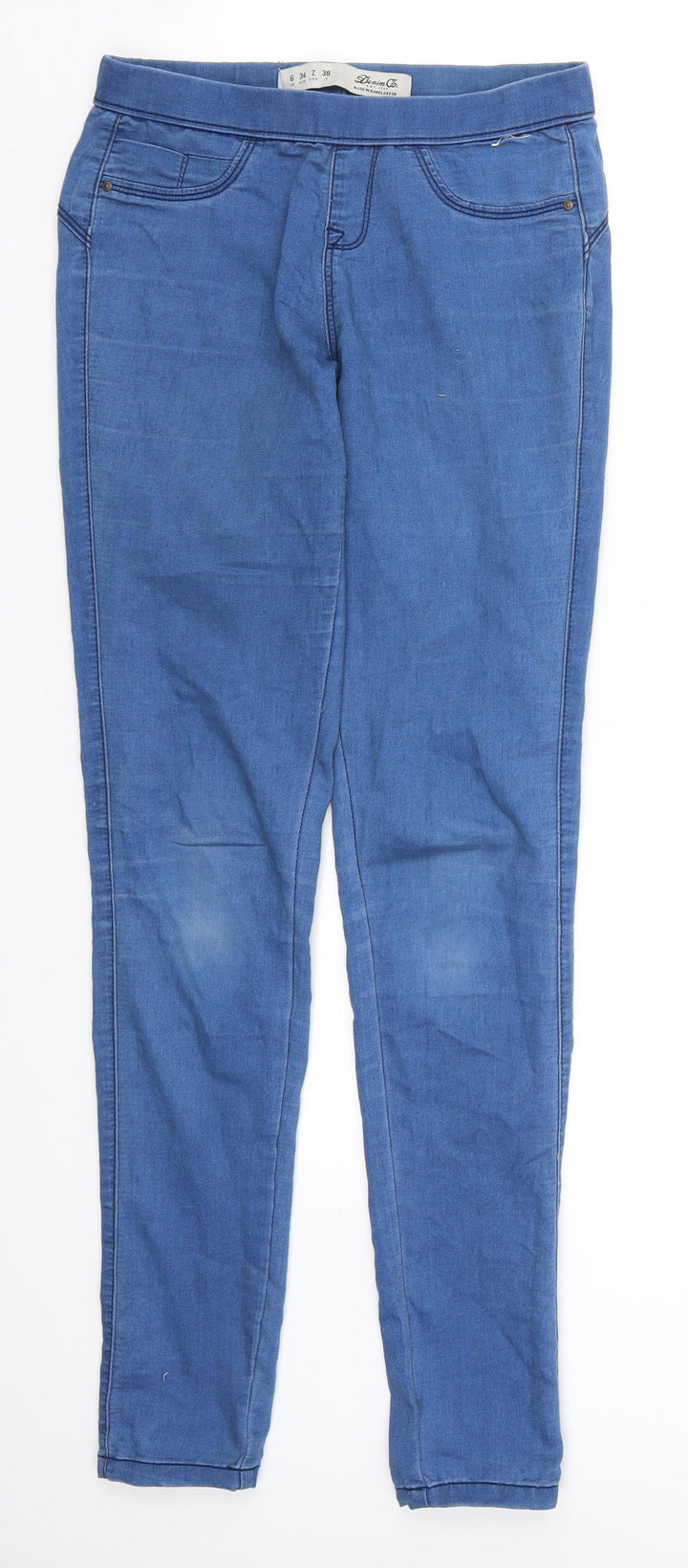 Denim Co Womens Blue Denim Jegging Jeans Size 6 L31 in
