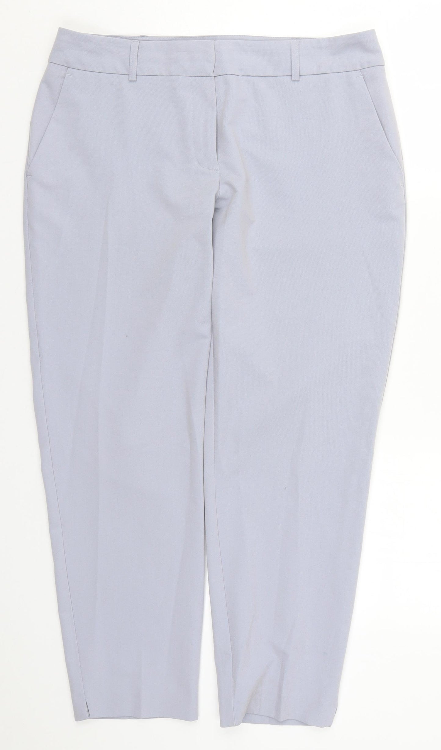 Dorothy Perkins Womens Blue   Trousers  Size 12 L25 in