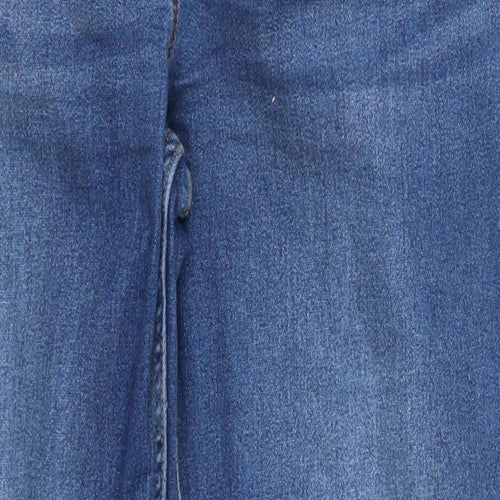 Papaya Womens Blue  Denim Straight Jeans Size 12 L30 in