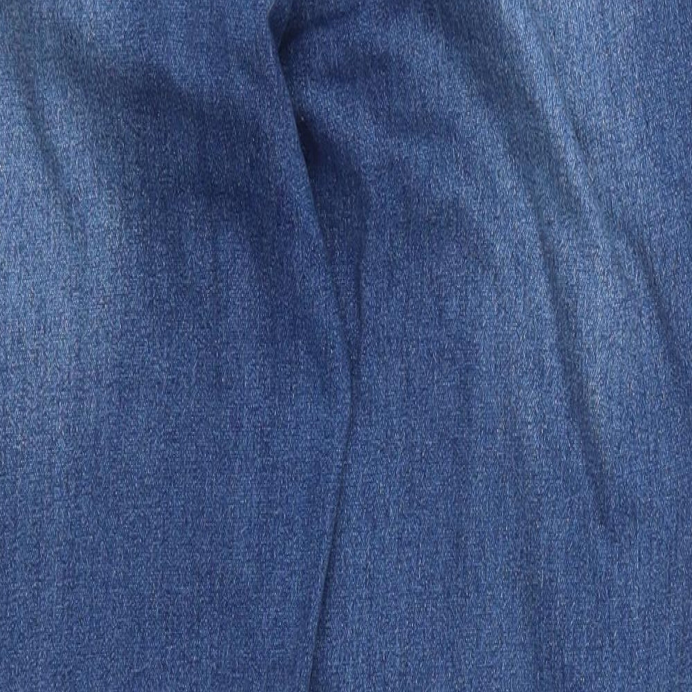 Papaya Womens Blue  Denim Straight Jeans Size 12 L30 in