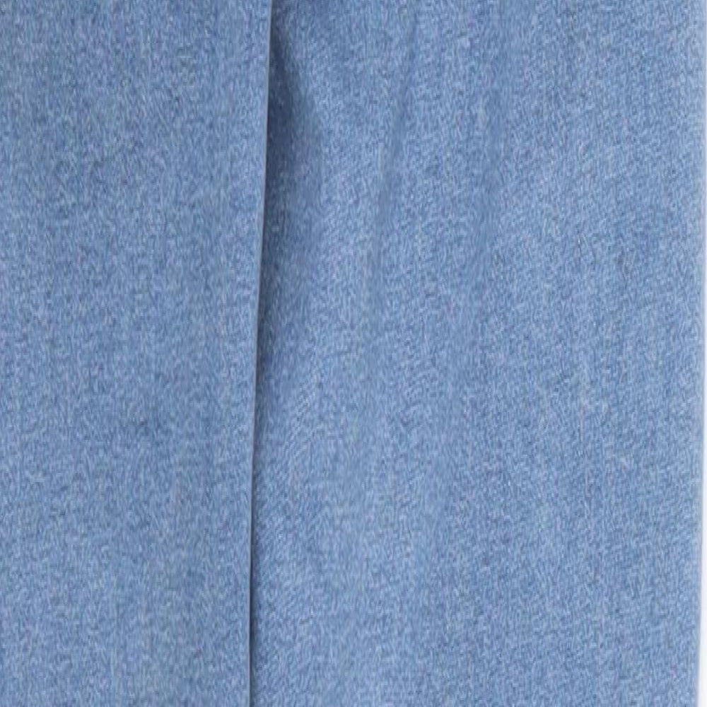 Topshop Womens Blue  Denim Jegging Jeans Size 24 in L26 in