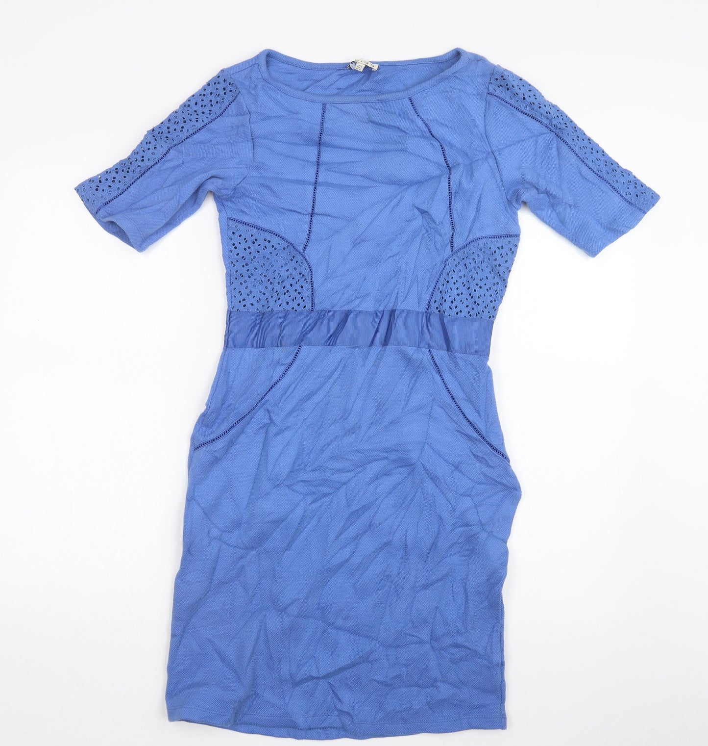 Reiss Womens Blue   Jumper Dress  Size 12