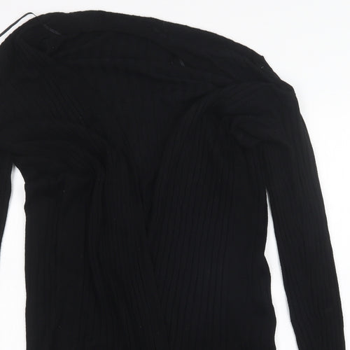 Preworn Womens Black   Cardigan Jumper Size M