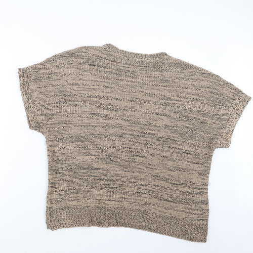George Womens Beige  Knit Pullover Jumper Size 16