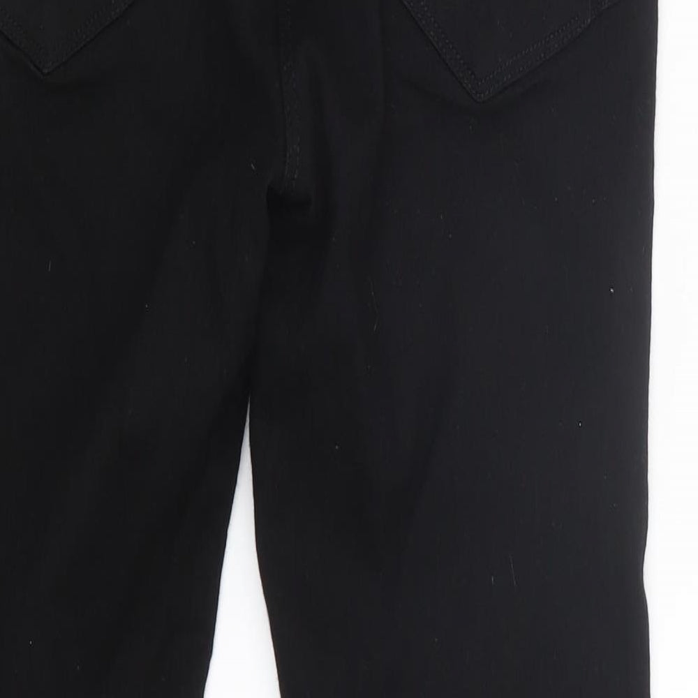 forma Womens Black  Denim Straight Jeans Size 18 L29.5 in