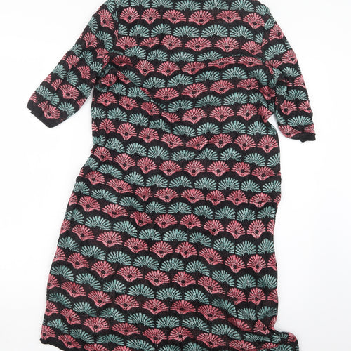George Womens Black Geometric  Jumper Dress  Size 18