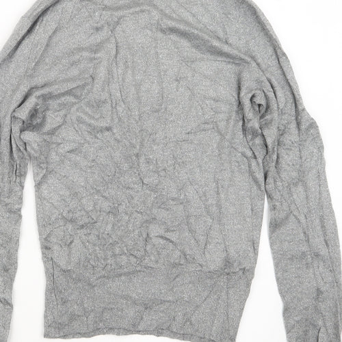 H&M Womens Grey   Pullover Jumper Size M