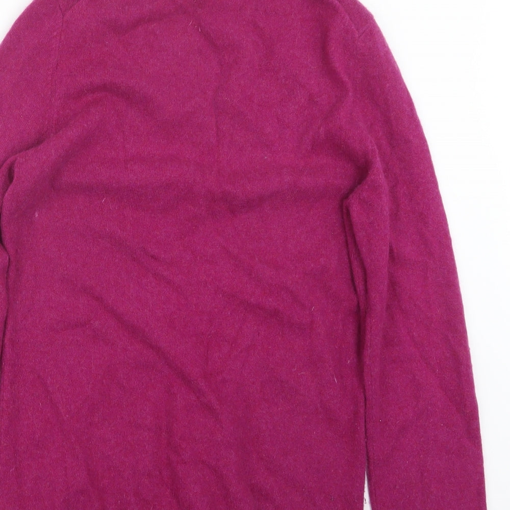 Uniqlo Womens Pink  Knit Pullover Jumper Size M