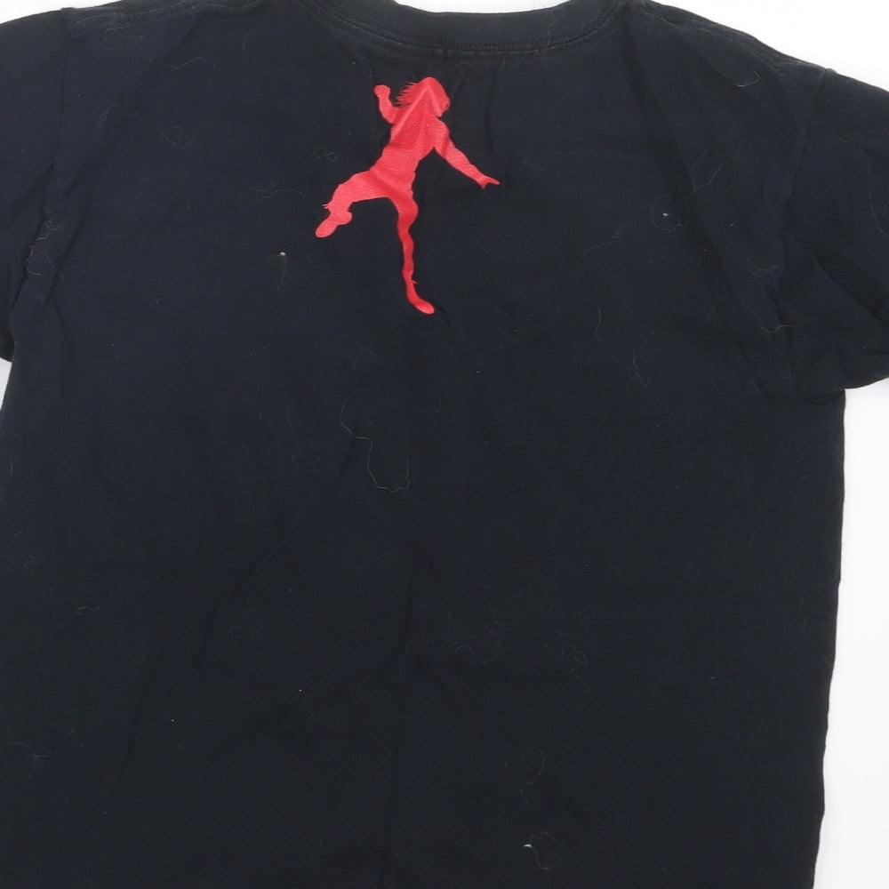 Authentic Boys Black   Basic T-Shirt Size S
