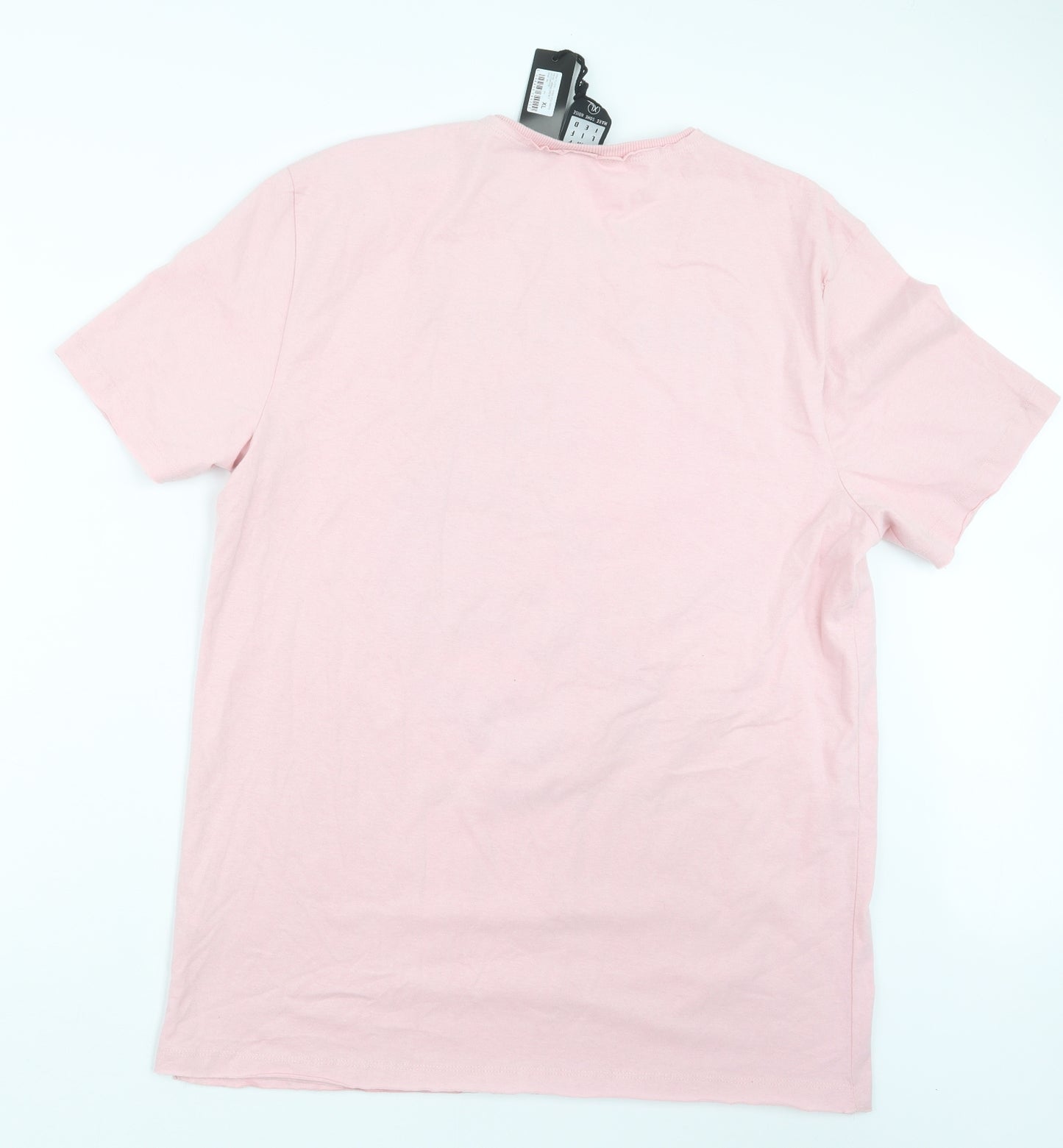 Amplified Mens Pink    T-Shirt Size XL