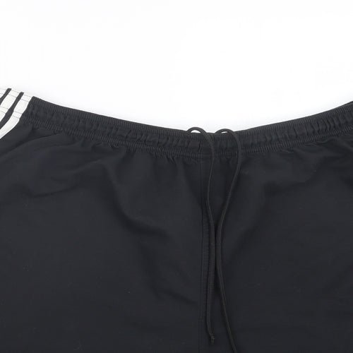 adidas Mens Black   Athletic Shorts Size 32 in