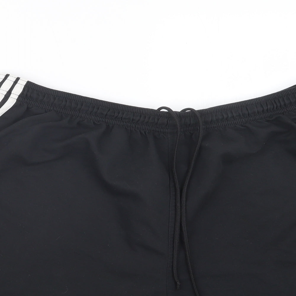 adidas Mens Black   Athletic Shorts Size 32 in