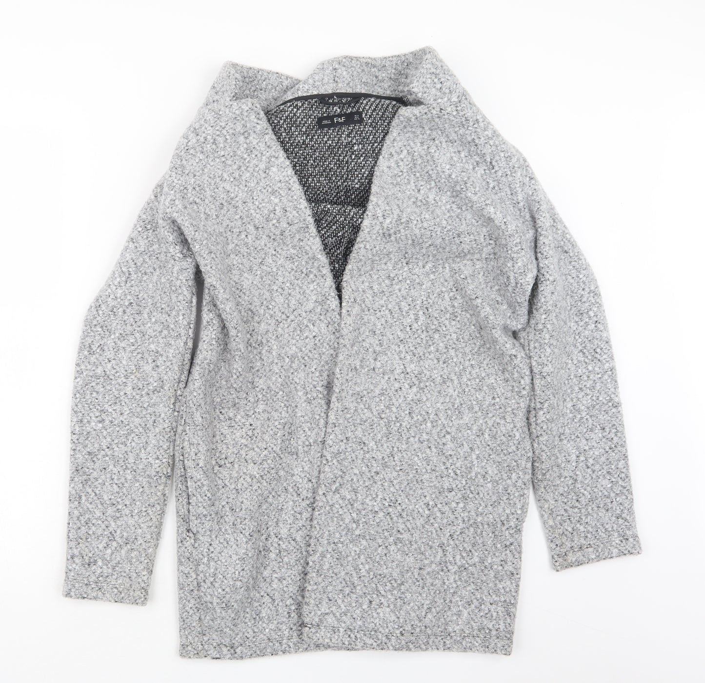 F&F Womens Grey   Jacket  Size 12