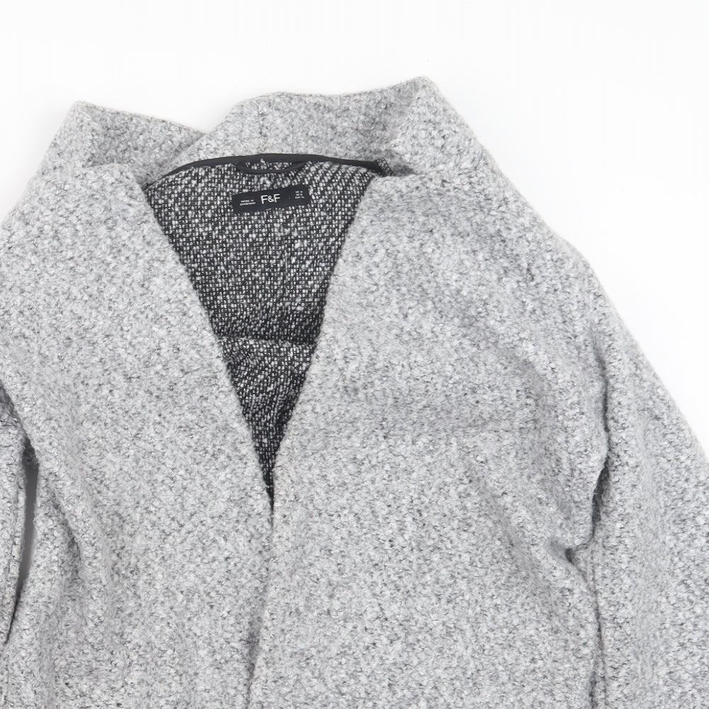 F&F Womens Grey   Jacket  Size 12