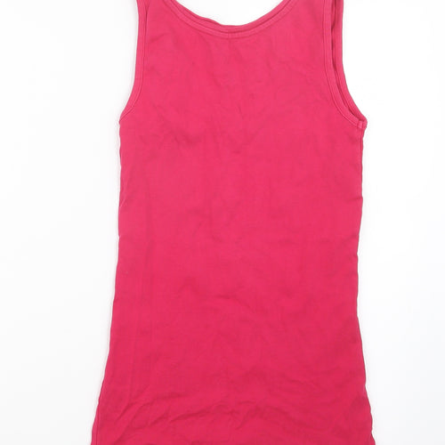 TU Womens Pink   Basic Tank Size 12