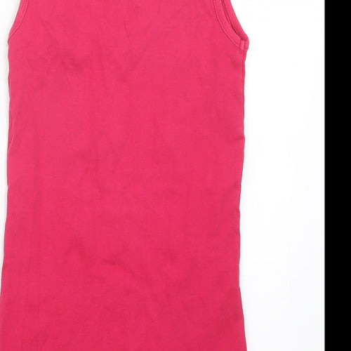 TU Womens Pink   Basic Tank Size 12