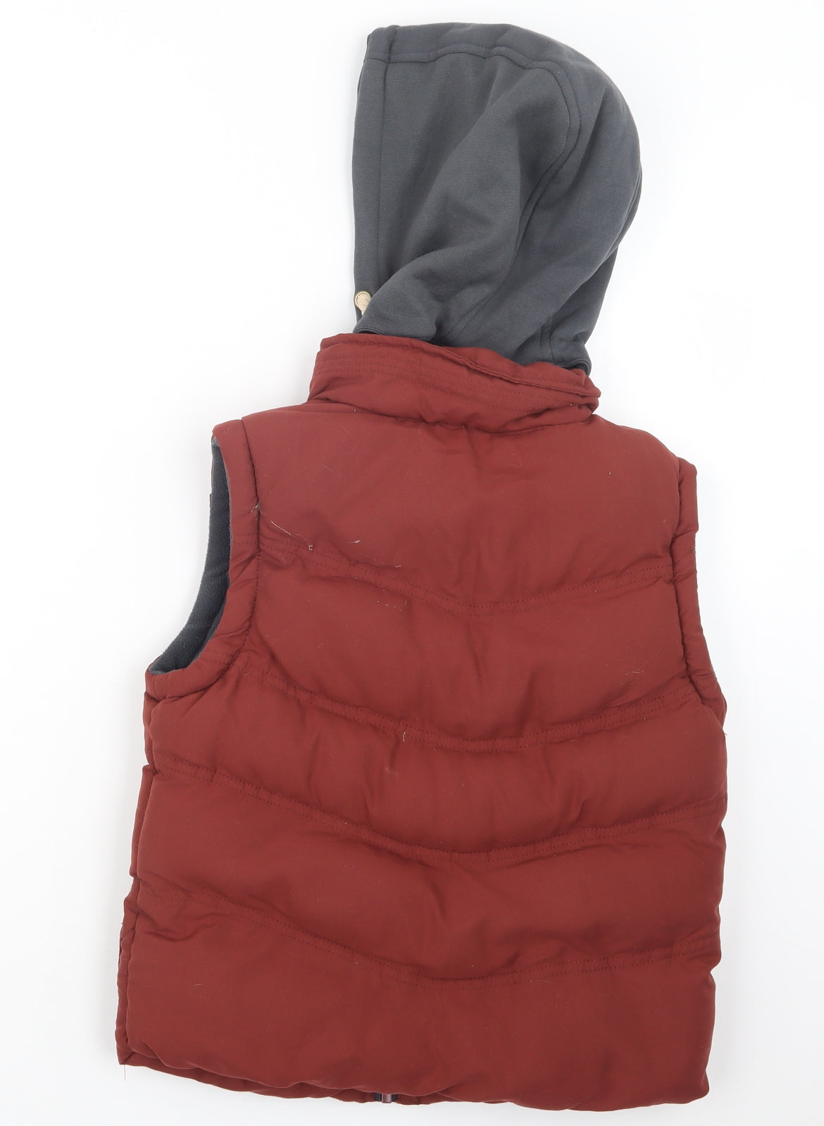 Rebel Boys Red   Gilet Jacket Size 8-9 Years