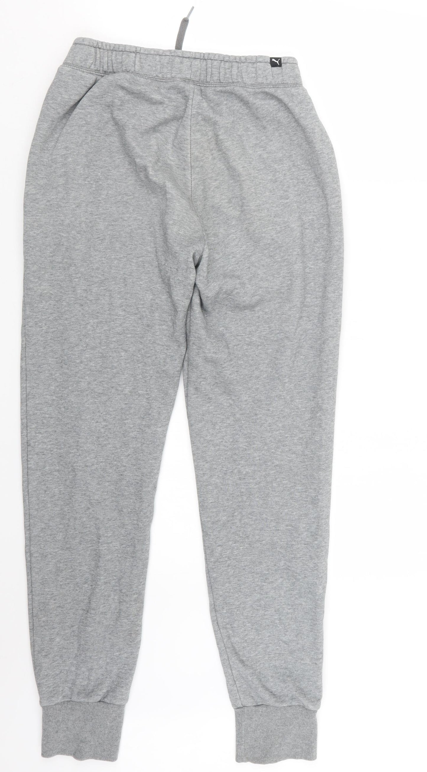 PUMA Mens Grey   Jogger Trousers Size S L30 in