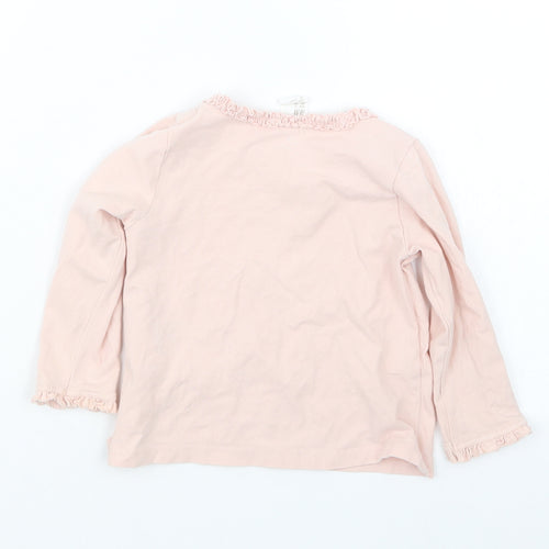 H&M Girls Pink   Basic T-Shirt Size 6-9 Months