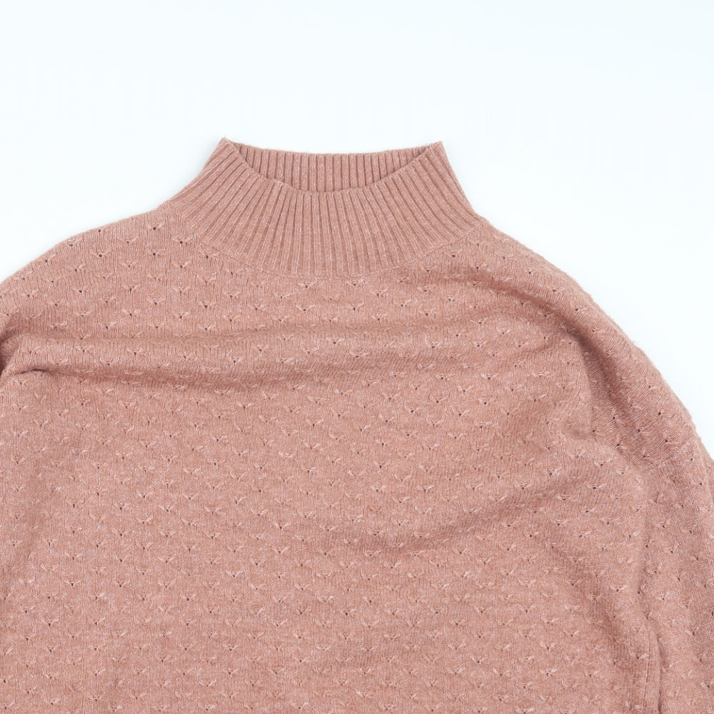 Fat Face Womens Pink  Knit Pullover Jumper Size 8
