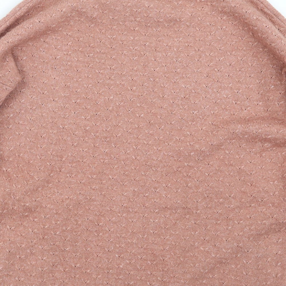Fat Face Womens Pink  Knit Pullover Jumper Size 8