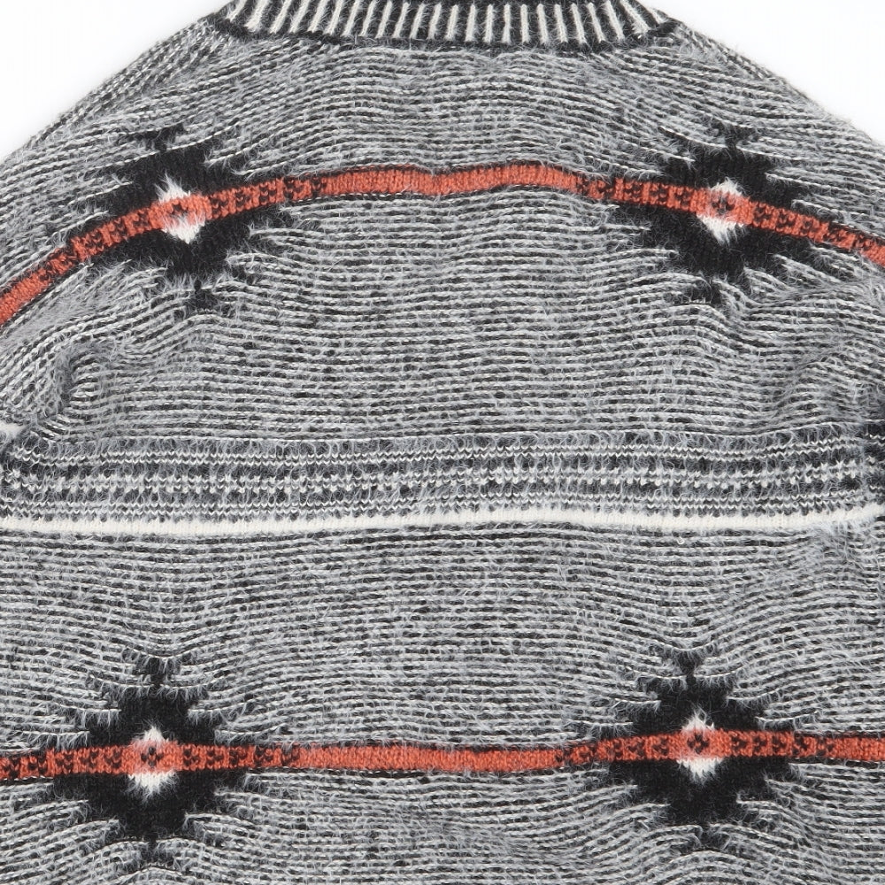 NEXT Womens Black  Knit Cardigan Jumper Size S
