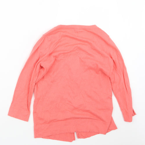 Great plains Womens Pink  Knit Cardigan Jumper Size XS