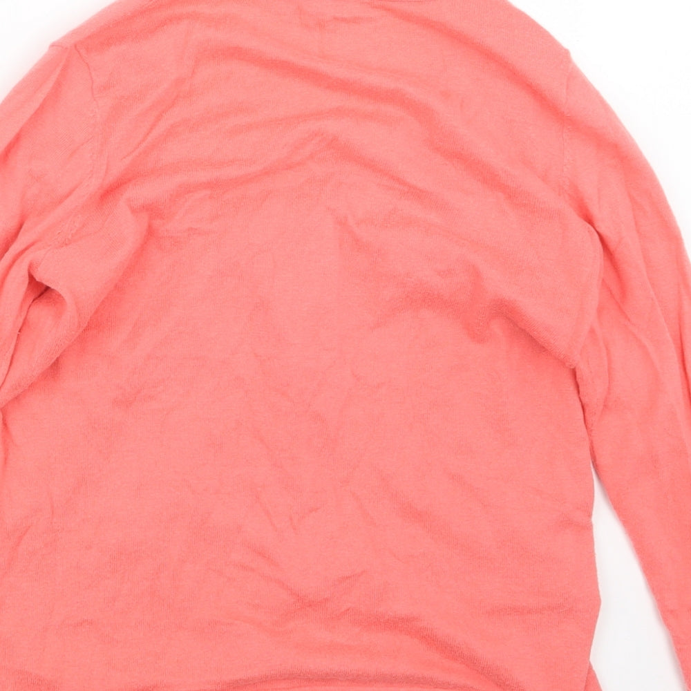 Great plains Womens Pink  Knit Cardigan Jumper Size XS