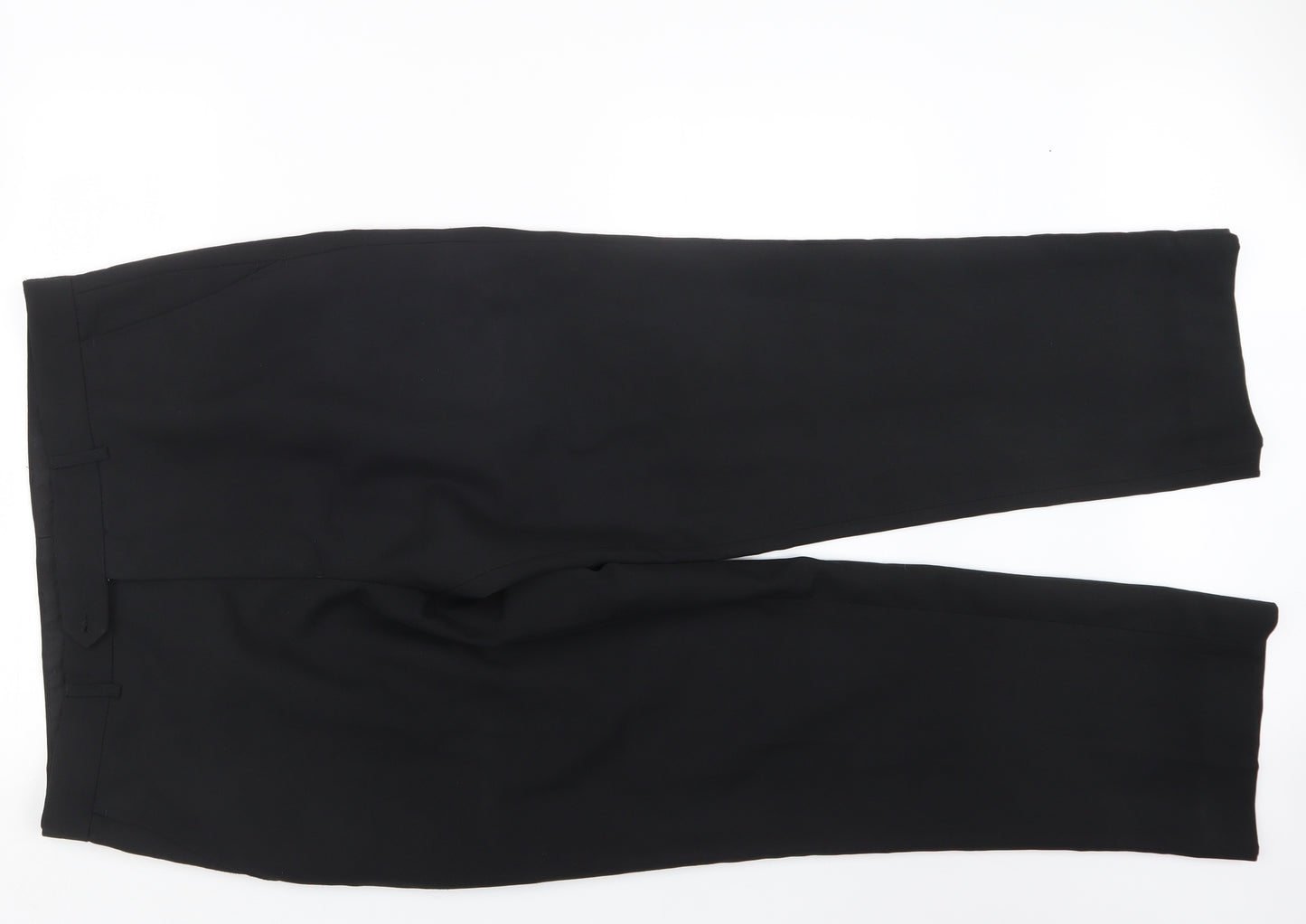 F&F Mens Black   Trousers  Size 37 in L28 in